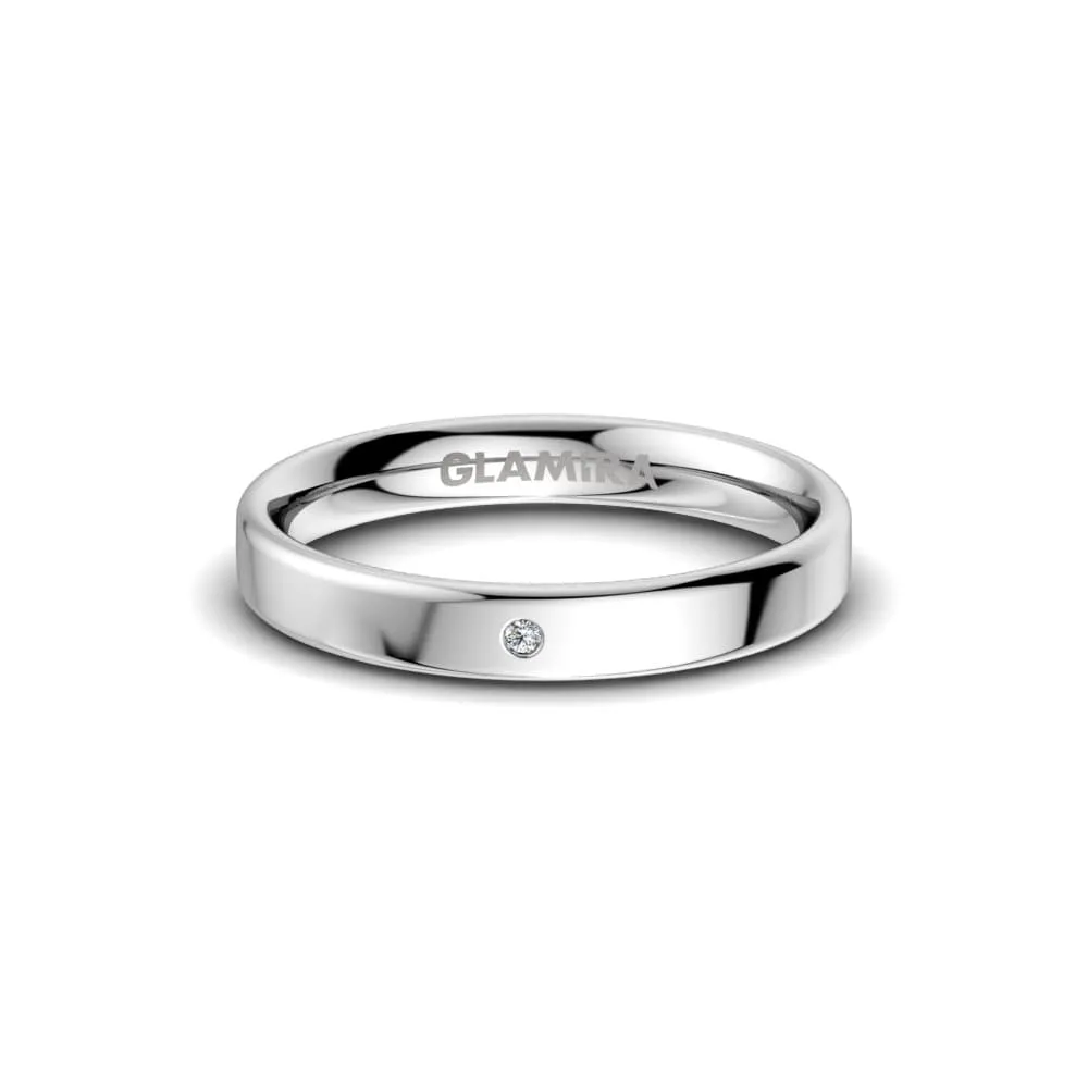 Anillo de mujer Classic Step 3mm