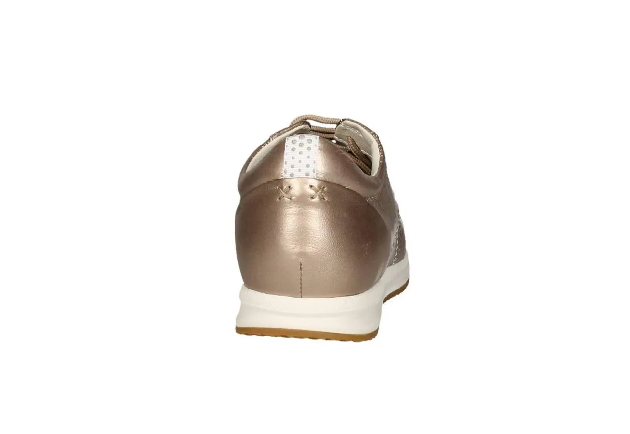 Blucher Piel Champagne Plano Piso Blanco