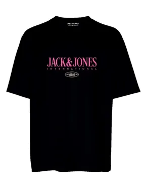 Camiseta Jack&Jones Lucca negro manga corta para hombre