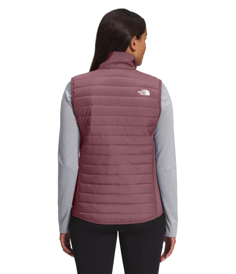 Chaleco Canyonlands Hybrid Vest Vinotinto Mujer The North Face