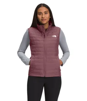 Chaleco Canyonlands Hybrid Vest Vinotinto Mujer The North Face