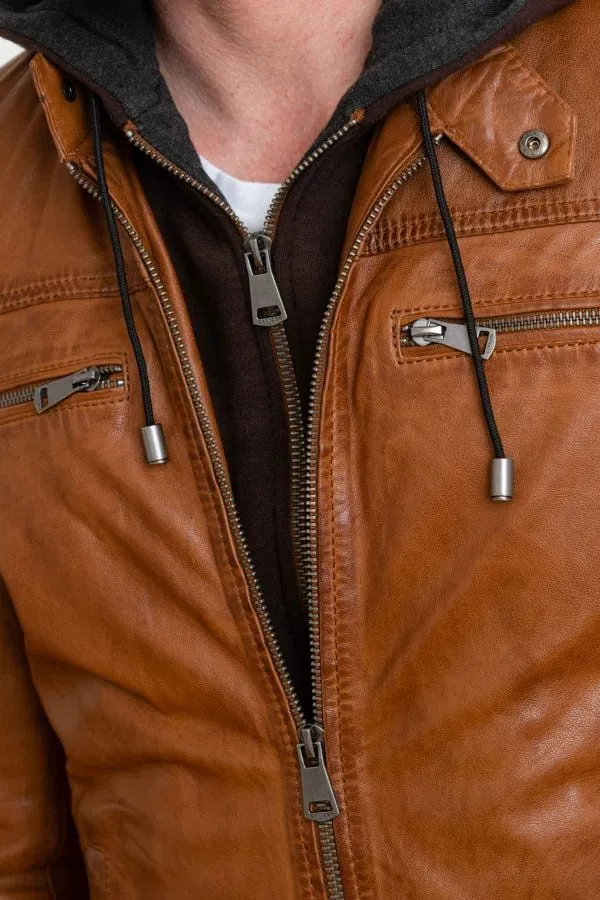 Chaqueta Hombre Cityzen Philadelphia 3 Camel