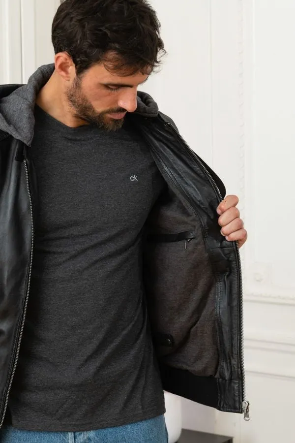 Chaqueta Hombre Oakwood Jimmy Noir 501