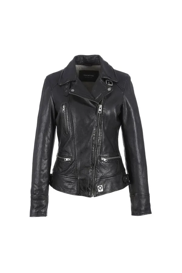 Chaqueta Mujeres Oakwood Video Noir 501