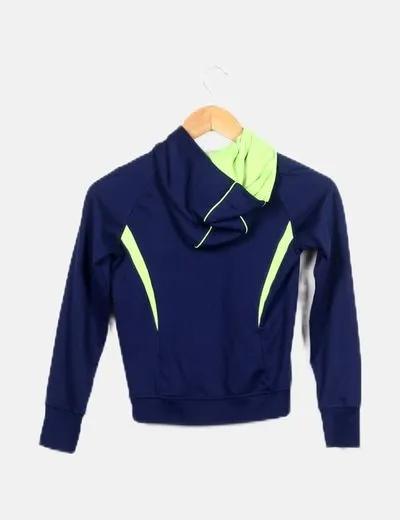 Decathlon Sudadera azul básica