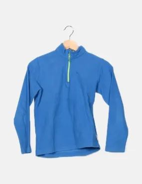 Decathlon Sudadera azul polar