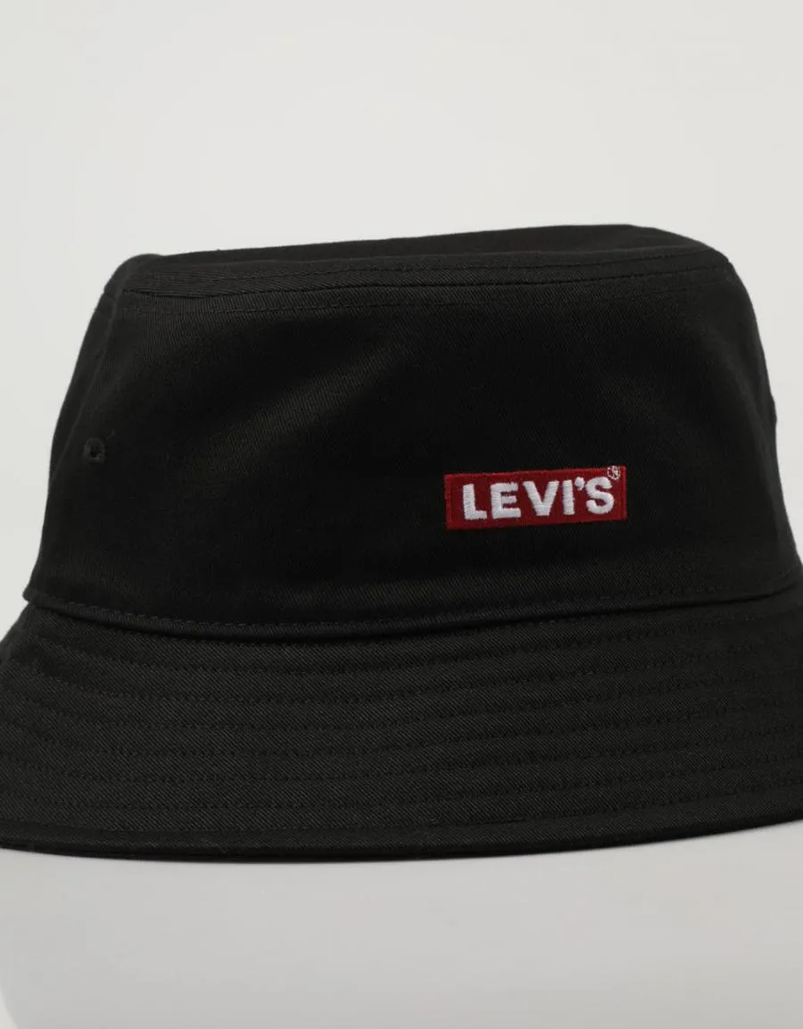  gorro LEVIS Bucket Hat en Preto 77848