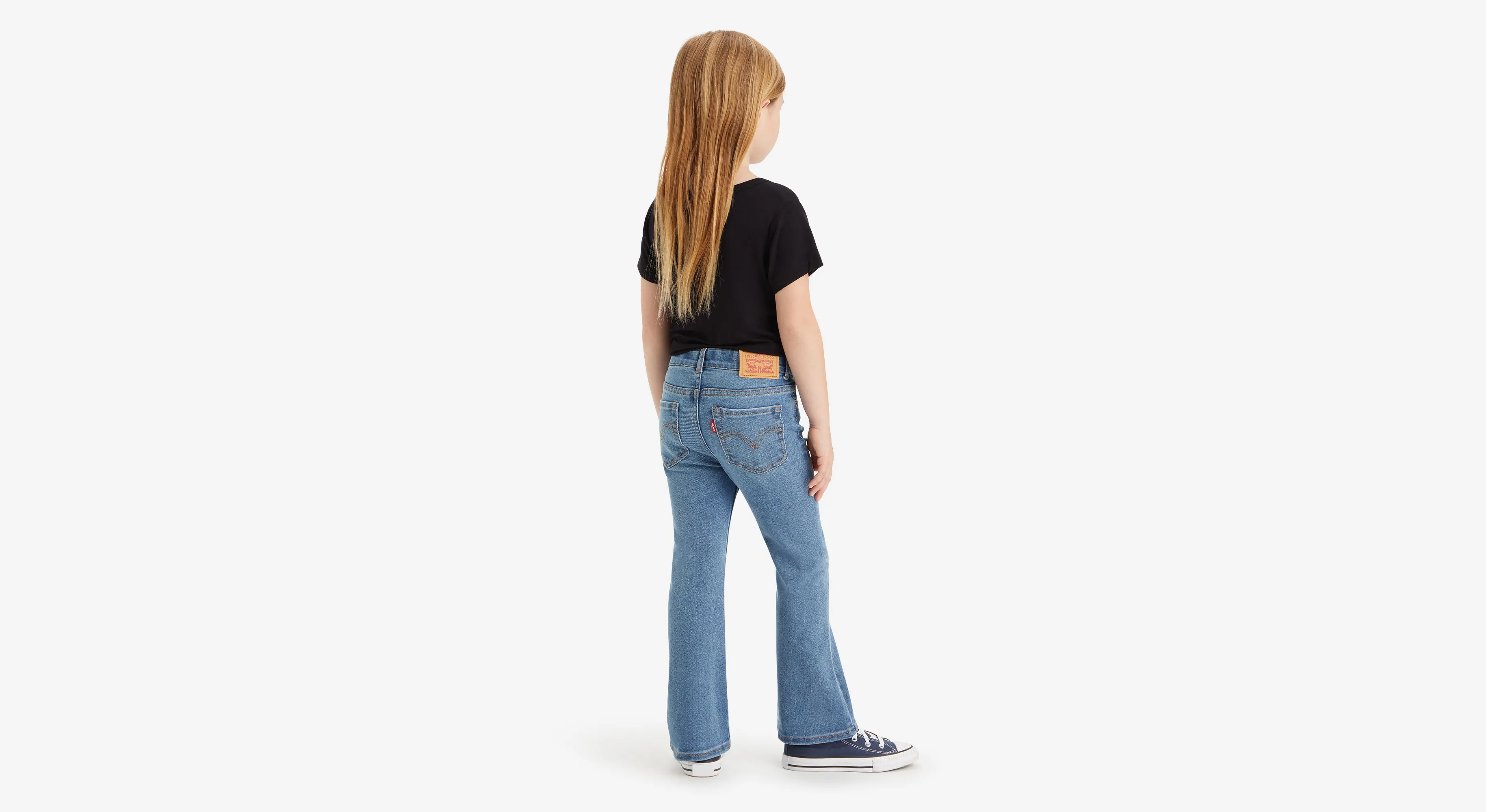 Jeans Infantiles Acampanados De Tiro Alto 726™