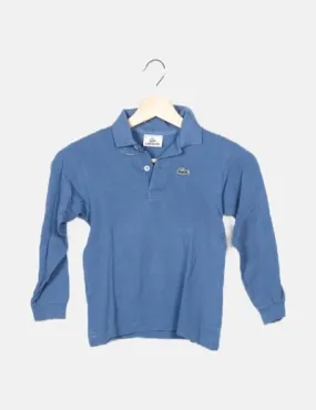 Lacoste Polo azul marino manga larga