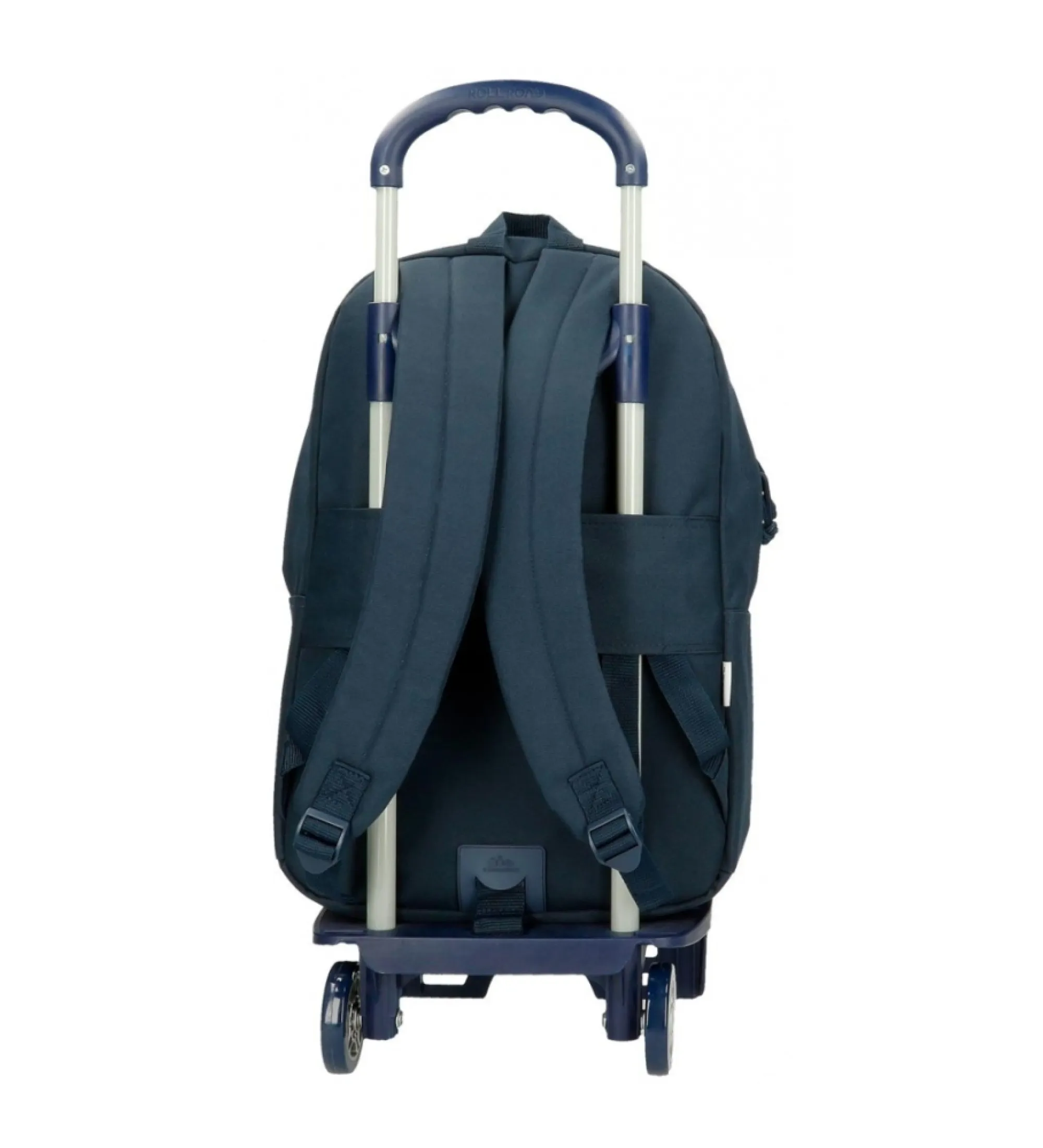 Mochila escolar Movom Always on the move 44 cm marino con carro