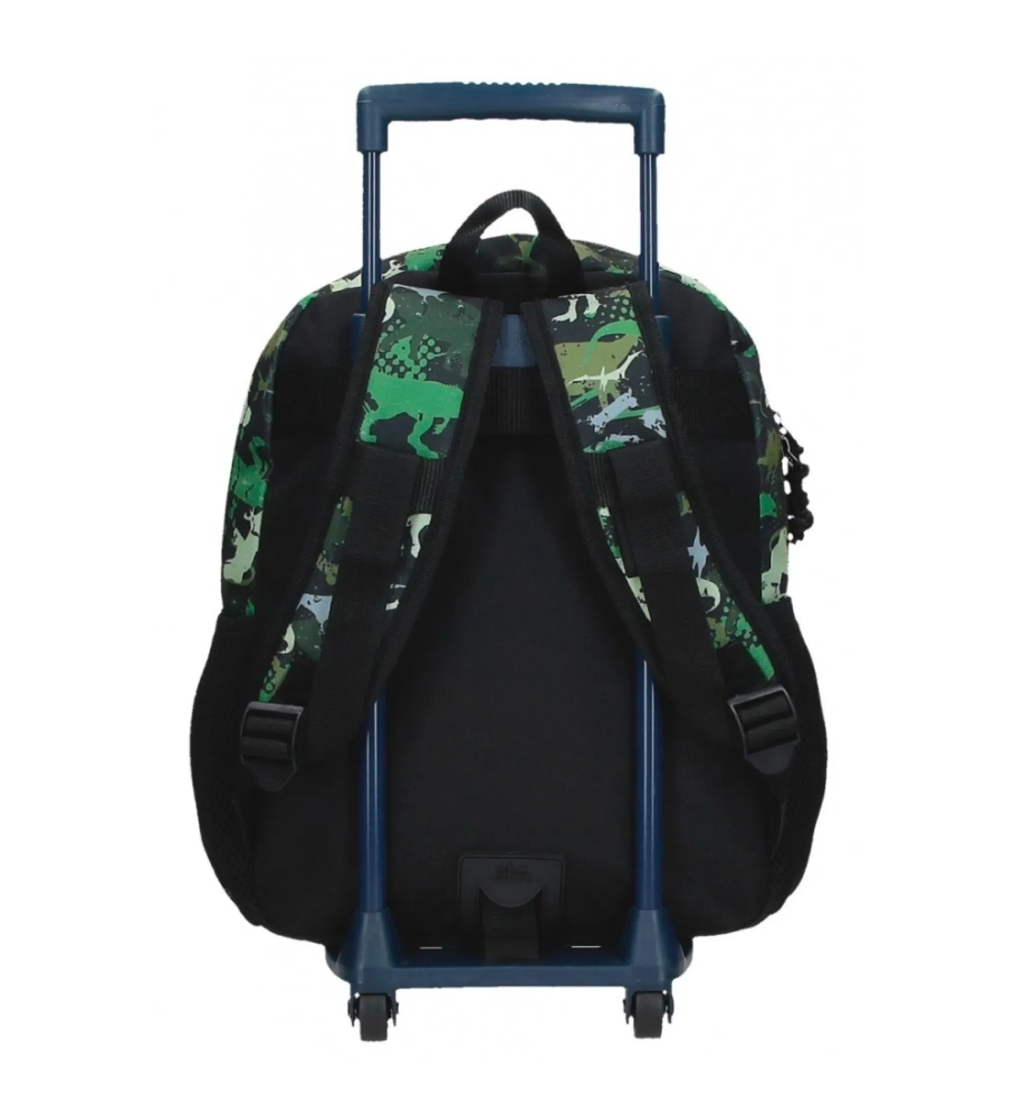 Mochila Movom  Raptors 33 cm con carro negro