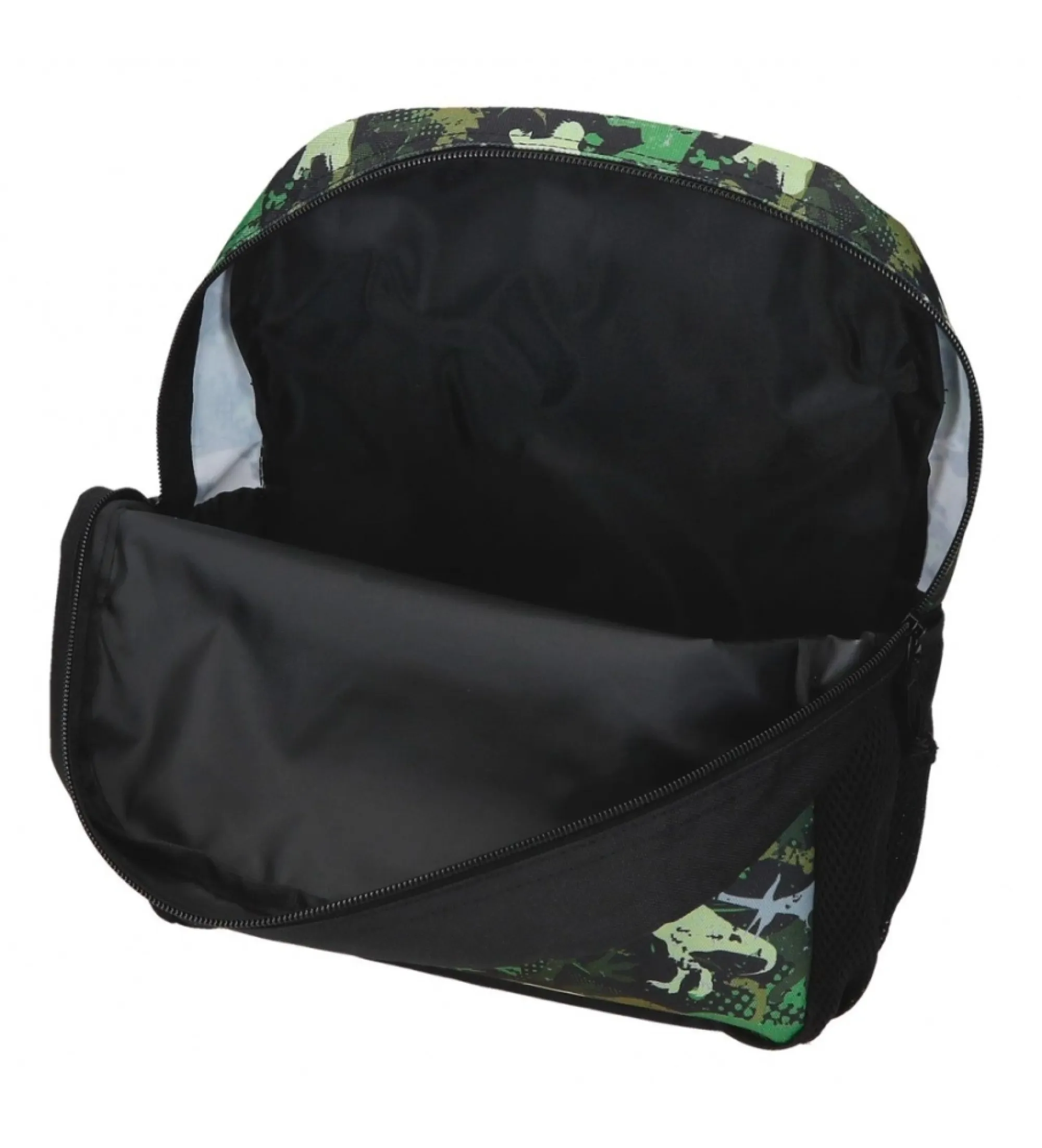 Mochila Movom  Raptors 33 cm con carro negro