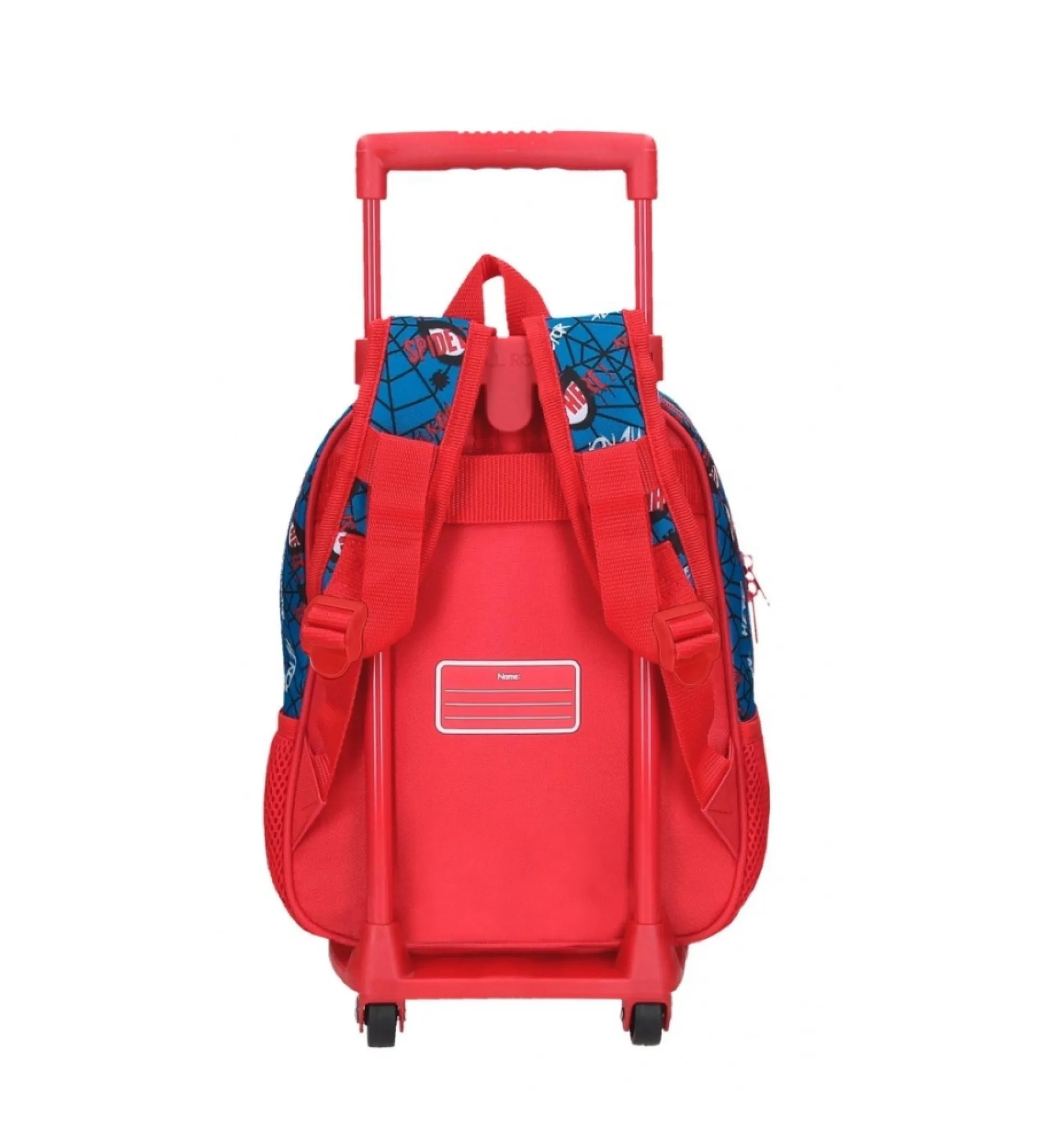 Mochila preescolar Spiderman Authentic con carro rojo