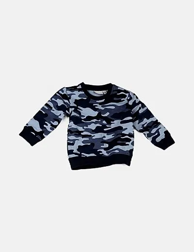 Name it Sudadera azul camuflaje