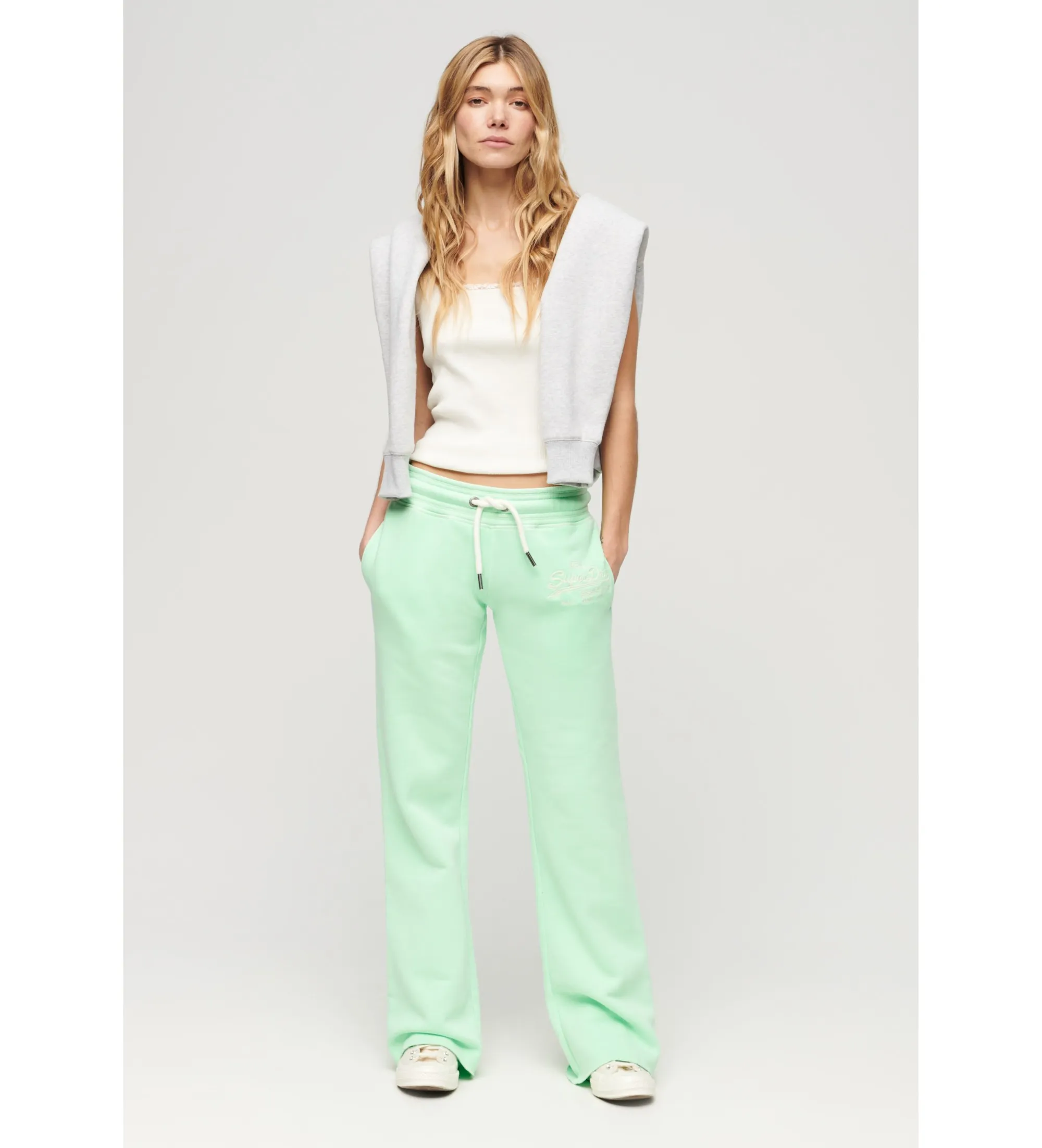 Pantalón Jogger acampanados Neon verde