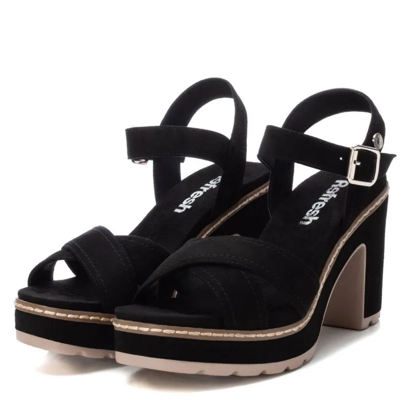 Sandalia de mujer REFRESH 171560 Negro