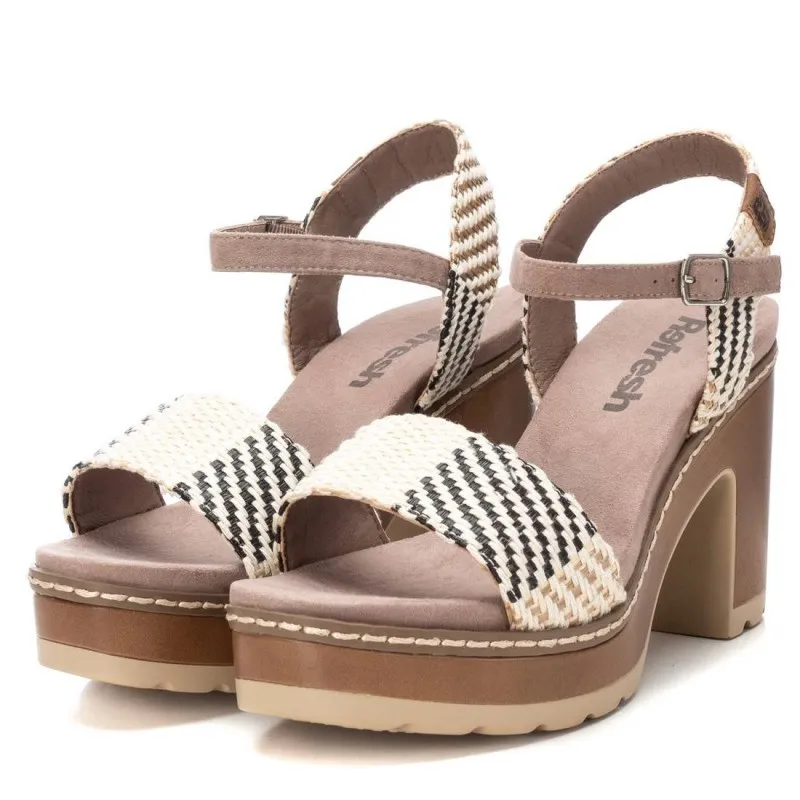 Sandalia de mujer REFRESH 171800 Taupe