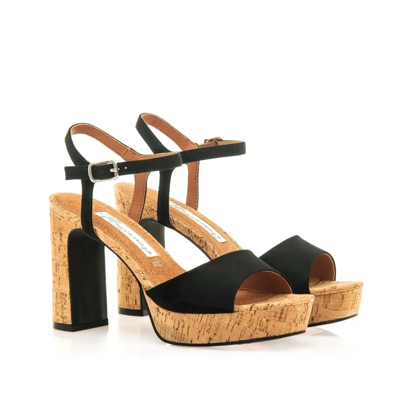 Sandalias Vestir de Mujer MARIAMARE 68425 Negro 57190