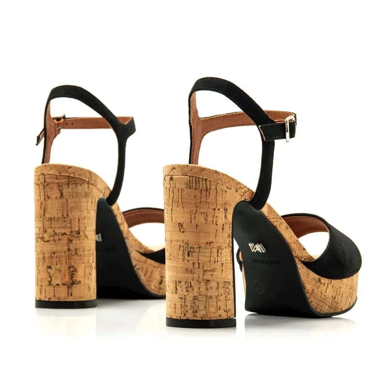 Sandalias Vestir de Mujer MARIAMARE 68425 Negro 57190