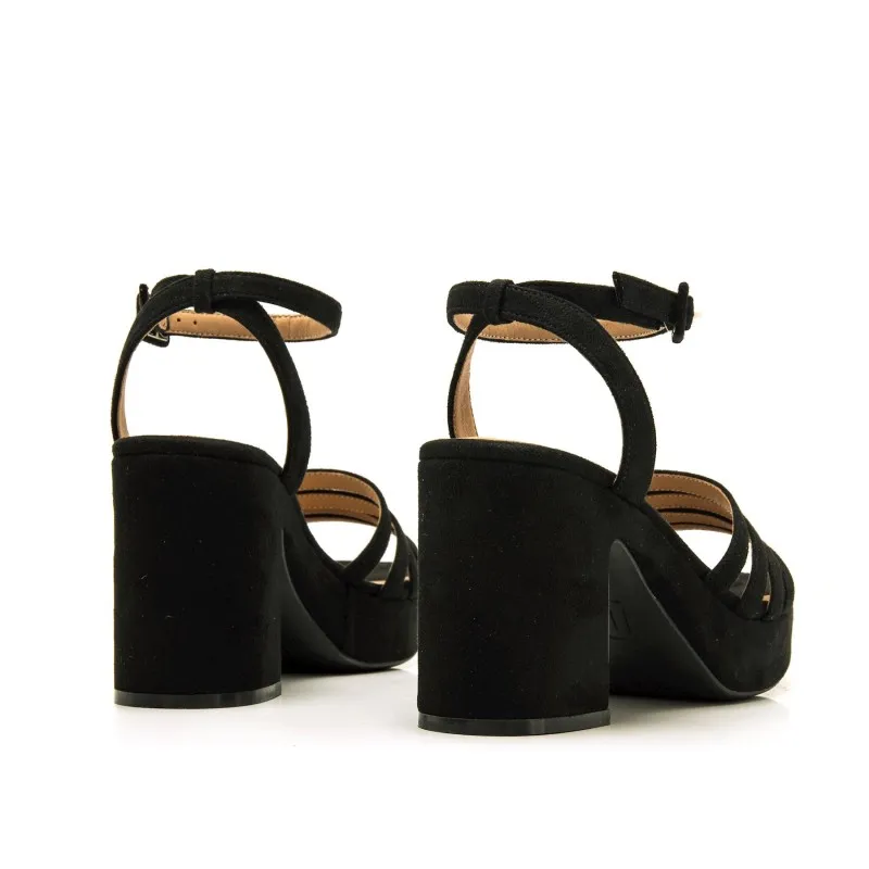 Sandalias Vestir de Mujer MTNG BRITT Negro 56890