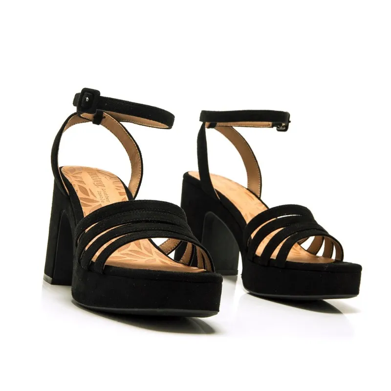 Sandalias Vestir de Mujer MTNG BRITT Negro 56890