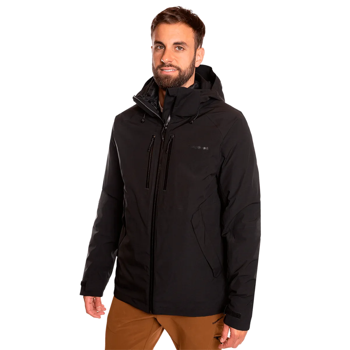 trangoworld Chaqueta Lepsala Complet Negro