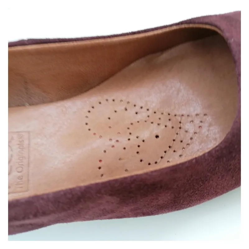 Zapato De Piel Terral Burdeos DESIREÉ 82270