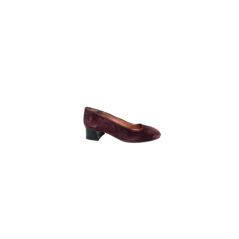 Zapato De Piel Terral Burdeos DESIREÉ 82270