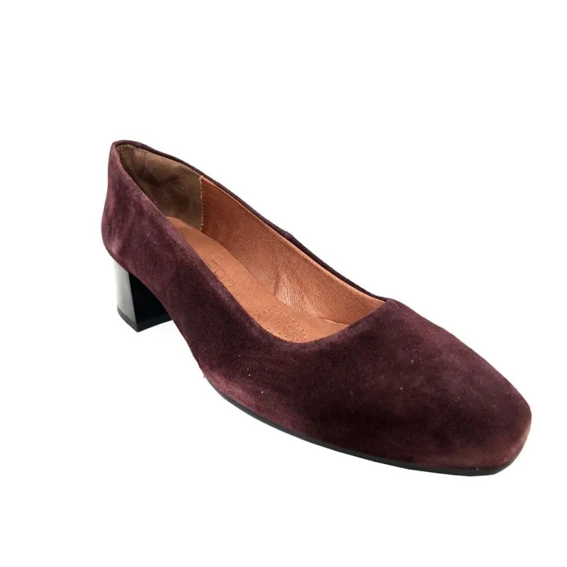 Zapato De Piel Terral Burdeos DESIREÉ 82270